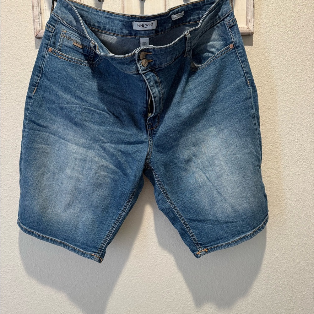 Nine West Blue Denim Women’s Shorts